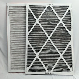 Filtrete 20x30x1 Pleated Air Filters MERV 9 & 11 Carbon Allergen Defense 2-Pack - Picture 1 of 9