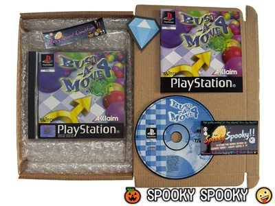 Bust A Move 4 PS1 - UK PAL VGC CIB with Natural Disc - High Quality Packing - Image 1 of 4