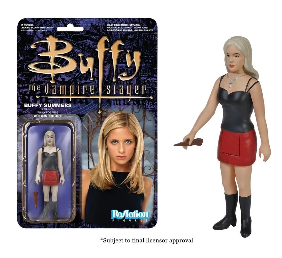 Figura de acción Funko ReAction Buffy the Vampire Slayer Buffy Foto 1 de 1
