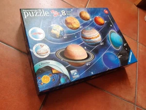 Ravensburger 3D Puzzle 8 Pianeti 116683 - 11 668 3 - completo - Foto 1 di 6