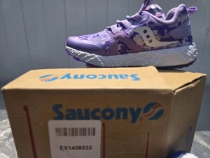 Nuevo Zapato para Correr Saucony Niños S-VOXEL 9000 Púrpura Blanco EE. UU. Talla 11M Nuevo en Caja Sin Etiquetas - Imagen 1 de 24
