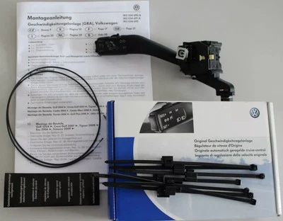 VW Golf 5 original cruise control retrofit kit GRA MK5 cruise speed control 1K00 - Image 1 of 4