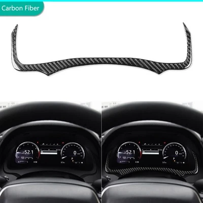 Real Carbon Fiber Dashboard Speedometer Panel Cover Trim For Toyota Camry 18-24 - Image 1 of 4