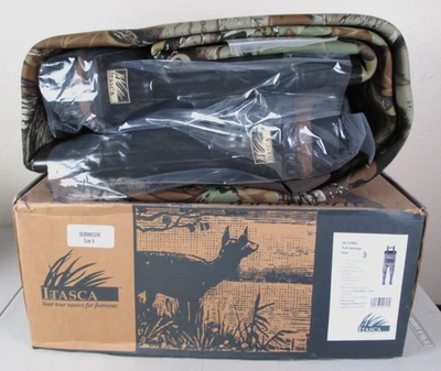 Vadeador de pecho impermeable de neopreno camuflado Itasca Advantage talla 9 nuevo con etiquetas Foto 1 de 4