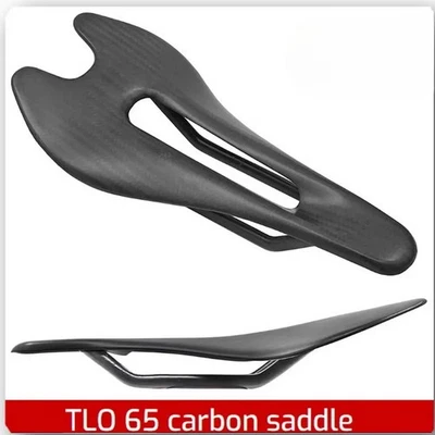 Sillín de bicicleta ultra ligero súper 75 g carretera MTB bicicleta sillines de carbono asiento delantero Foto 1 de 4