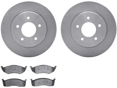 Kit de pastilha de freio e rotor fricção dinâmica 85377MZXN para Chrysler Grand Voyager - Imagem 1 de 2