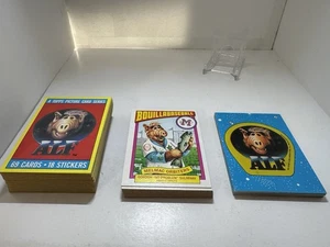 1987  ALF  Series 1 Complete 47 card 18 sticker 22 bouillabaseball set - Picture 1 of 5
