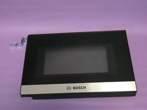 Puerta delantera puerta delantera puerta cristal para microondas Bosch FFL020MS2 negro repuestos - Imagen 1 de 2