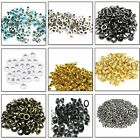 2mm - 12mm 100pcs Brass Eyelets Grommets for Leather Crafts Clothing Bags Repair