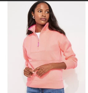 📚 Vineyard Vines • Retro Sweater Fleece Half-Zip #2K002078 - Size Large - Picture 1 of 7