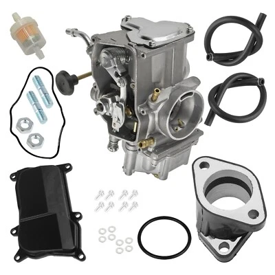 Carburetor Intake Boot Joint For Yamaha Warrior 350 YFM350X YFM350 X 1987-2004 - Image 1 of 4