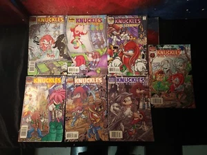 7 Issues Of Knuckles The Echidna #14, 17, 18,19,20,23, 29, Archie Comics NM/NM+ - Picture 1 of 10