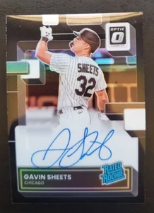 2022 Donruss Optic Gavin Sheets Rated Rookie Black Prizm 37/50 #RRS-GS White Sox - Picture 1 of 2