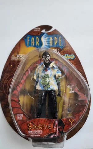 Farscape Series 2 Scorpius Crackers Don't Matter 6" Vtg Action Figure NIB *READ* Cover