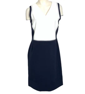 BOSS by Hugo Boss Demida Colorblock Sheath Dress size 10 - Picture 1 of 4