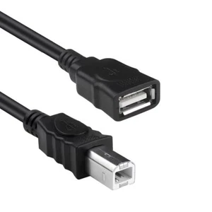 USB A to USB B Adapter Cable USB A Female to B Male 2.0 Converter Cord -B to ... - Picture 1 of 8