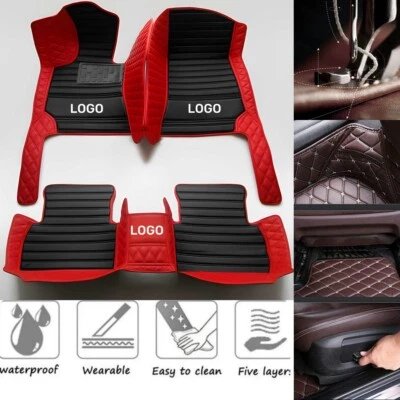 Fit For Infiniti G35 G25 G37 G20 Q50 QX50 QX60 M35 M37 M45 Car Floor Liners Mats - Image 1 of 4