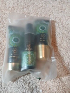Evviva Travel Pack Egyptair Airline Lip Balm Hand Cream Facial Mist Perfume - Picture 1 of 8