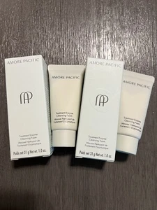 2 x Amore Pacific Treatment Enzyme Cleansing Foam DELUXE travel size 1 oz NEW - Picture 1 of 8