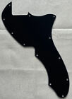 Custom For Fender Telecaster Thinline/Tele 69 Blank Guitar Pickguard 3-Ply Black