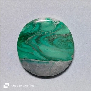 Piedra de Variscita Verde Natural Variscita Cabujón Piedra Preciosa Suelta 47 Cts ME-10122 - Imagen 1 de 4