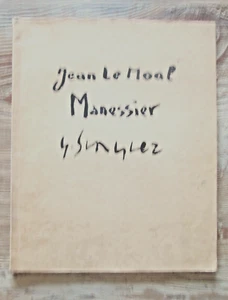 ART CATALOGUE: Three painters: Jean Le Moal - Manessier - G. Singier. - Picture 1 of 4