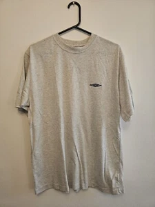 Vintage 90's Grey Mens Umbro T-shirt Large UK POWERSELLER FREE P&P - Picture 1 of 6