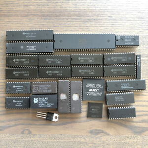 Homebrew DIY Atari ST 68000 IC set
