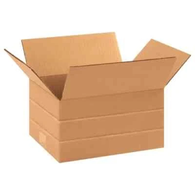 100 - 11 1/4 x 8 3/4 x 6 - Literature / Printers - Multi Depth Boxes Cartons - Image 1 of 2