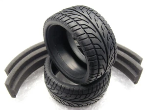 Vintage Kyosho 92451 Super 10 FW03 FW04 LOW PRO High Grip Treaded Tires NEW NOS! - Picture 1 of 8