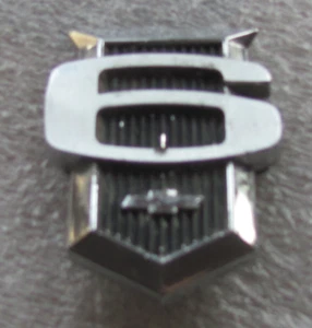 1962 1963 1964 CHEVROLET NOVA IMPALA 6 BADGE EMBLEM FLAG ORIGINAL GENUINE OEM - Picture 1 of 5
