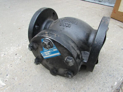 KITZ FLANGE-MOUNT 3" 125FCO Class 125 ASME B16.1 IRON SWING CHECK VALVE - Image 1 of 3