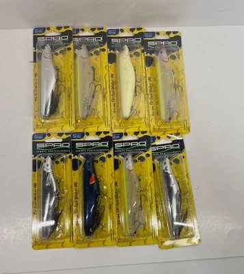 Señuelos de pesca Spro Topwater. Lote de 8 Fat Papa Walker. Nuevo en paquete Foto 1 de 4