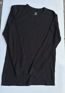 Top térmico Fruit of The Loom negro Waffle Crew para hombre talla XL (46-48) - Imagen 1 de 10
