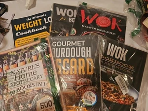 Lot of 10 Paperback Cookbooks (All New Except Spiral 2) FREE SHIPPING! - Picture 1 of 15