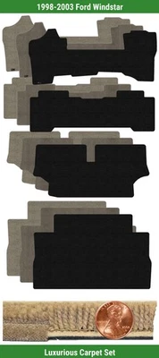 Lloyd Custom Luxe коврик комплект для 1998-2003 Ford Windstar (4 штуки) #M5A - Изображение 1 из 4