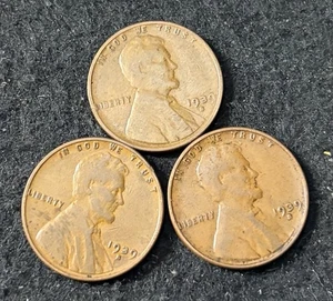 Centavos Lincoln Wheat 1939 S (3 monedas) - envío gratuito - Imagen 1 de 2