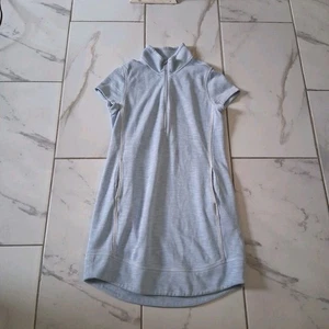 Tommy Bahamas Tobago Bay Half-Zip Short-Sleeve Dress Sz S/P Blue A8 - Picture 1 of 12