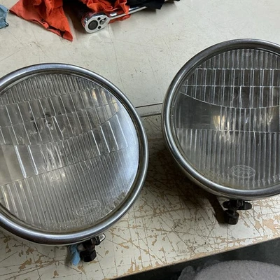 Par de faros delanteros Ford Modelo A 1930-1931 Twolite camioneta pickup (pintado) Foto 1 de 4