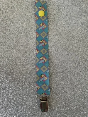 Dummy Clip - Pacifier Chain - Binky Band - Soother Holder - Dummie - Tinkerbell - image 1 of 4