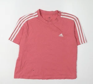 Adidas Unisex Pink T-Shirt M - Casual & Sporty - Picture 1 of 12