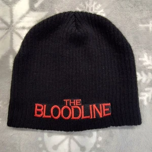 Vtg WWE Wrestling The Bloodline Official Beanie Knit Hat Cap - Picture 1 of 4