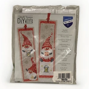 Kit de marcadores de punto de cruz contados Vervaco Santa Gnomos - Imagen 1 de 2