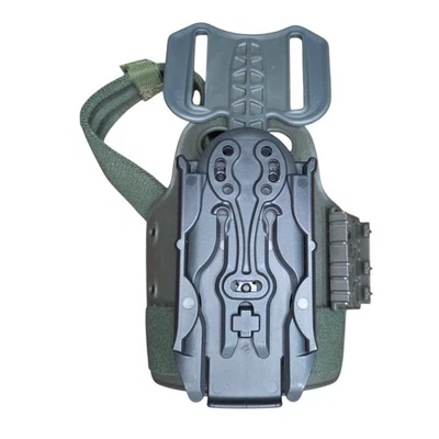 Plataforma funda pierna caída Safariland 6004-25 con sistema QLS OD verde táctico Foto 1 de 4