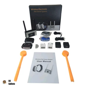 FOCUSER Sistema di contenimento e lavanderia wireless per animali domestici per 2 cani (nero) - Scatola aperta - Foto 1 di 13