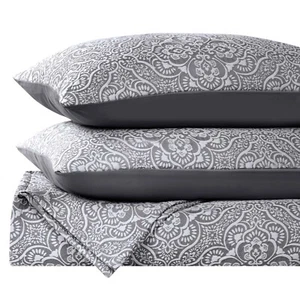 Enzy Medium Weight Floral Matelasse Bedspread and Pillow Sham Set - Picture 1 of 55