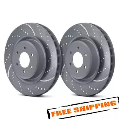 EBC 3GD Series Sport Dimpled & Slotted Brake Rotors for 12-17 Volkswagen Passat Foto 1 de 3