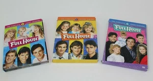 Full House The Complete 1-3 Seasons Box Sets TESTED - Imagen 1 de 8
