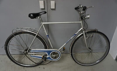 Altes Hercules Herren Fahrrad silber 28 Zoll Retro oldschool (A23-417 - Bild 1 von 4