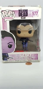 Funko Pop! Television The Walking Dead SASHA Vinyl Figure #577 Damaged box - Picture 1 of 11